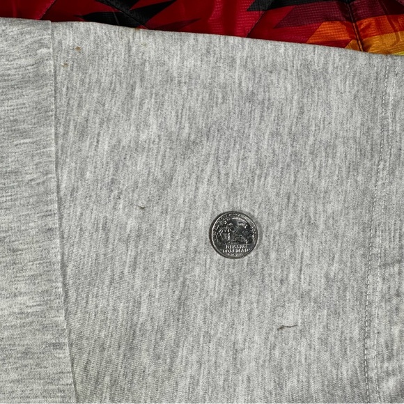 Vintage 90's Patriots Day Shoot-Out Hockey Shirt Jerzees Large Gray New York NY - Picture 6 of 12